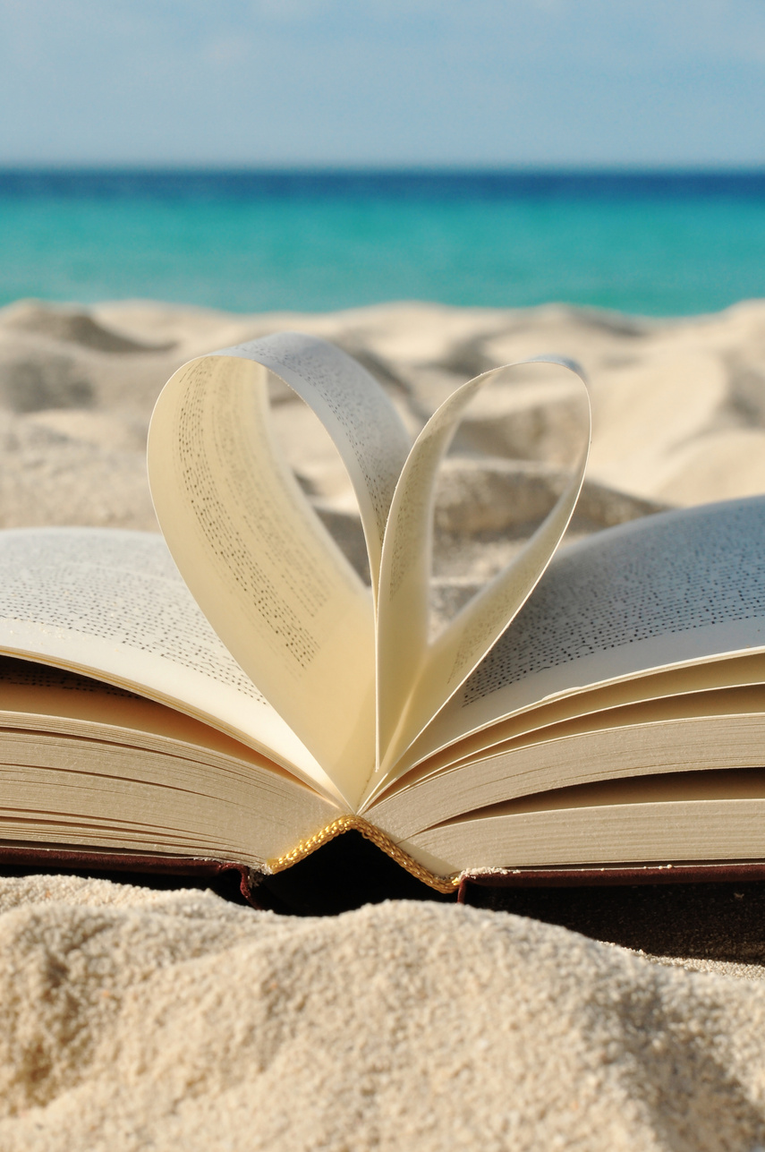 Book on the beach